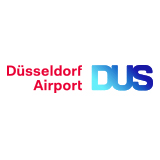 External LinkDas Unternehmenslogo von Düsseldorf Flughafen.